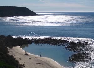The rockpool at Stokes Bay